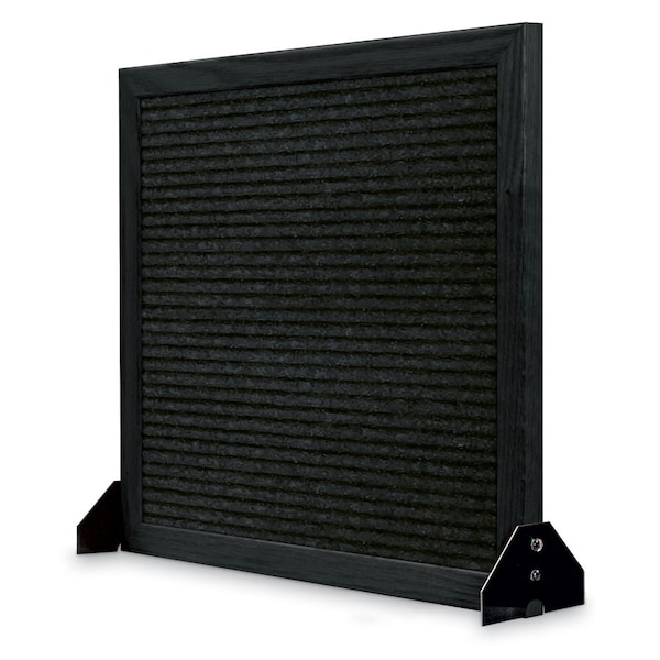 Indoor Enclosed Combo Board, 48"x36", Bronze Frame/Grey & Buff